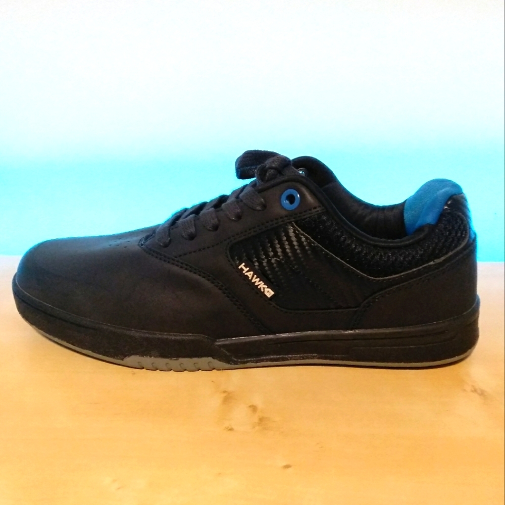 🔥2/$25🔥Tony Hawk skater shoes, sz 7, black/blue